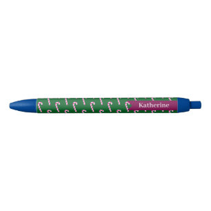 Stylo Noir Sucre de canne Noël vert