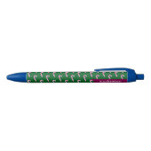 Stylo Noir Sucre de canne Noël vert (Haut)