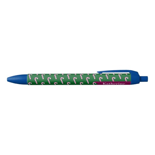 Stylo Noir Sucre de canne Noël vert (Haut)