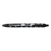 Stylo Noir Summer Boho Black White Daisy Flowers (Dos)