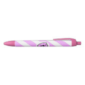 Stylo Noir Symbole d'Aquarius (Haut)