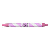Stylo Noir Symbole de Gemini (Devant)