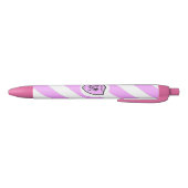 Stylo Noir Symbole de Gemini (Bas)