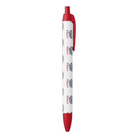 Stylo Noir symbole de jeu de Mahjong tuile Joker (Bas (Vertical))