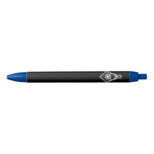 Stylo Noir symbole de la franc-maçonnerie