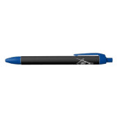 Stylo Noir symbole de la franc-maçonnerie (Haut)