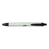 Stylo Noir Symbole de recyclage (Dos)