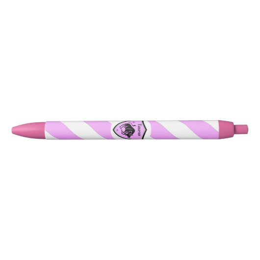 Stylo Noir Symbole de Taurus (Devant)