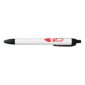 Stylo Noir Symbole original de la Saint-Valentin Reine des co (Bas)