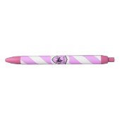 Stylo Noir Symbole sagittaire (Devant)