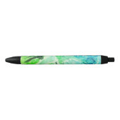 Stylo Noir Tableau Motif Abstrait (Devant)
