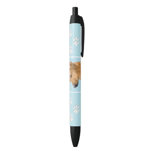 Stylo Noir Tableau Rhodesian Ridgeback - Art Chien original (Bas (Vertical))