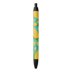 Stylo Noir Tacos de turquoise