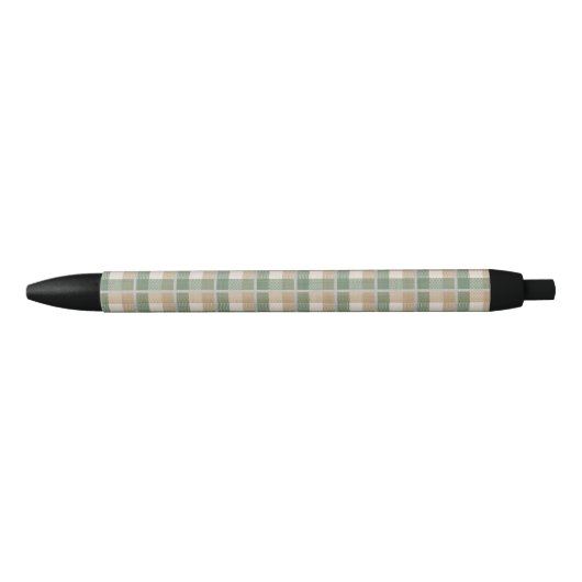 Stylo Noir Tartan (Devant)