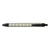 Stylo Noir Tartan (Dos)