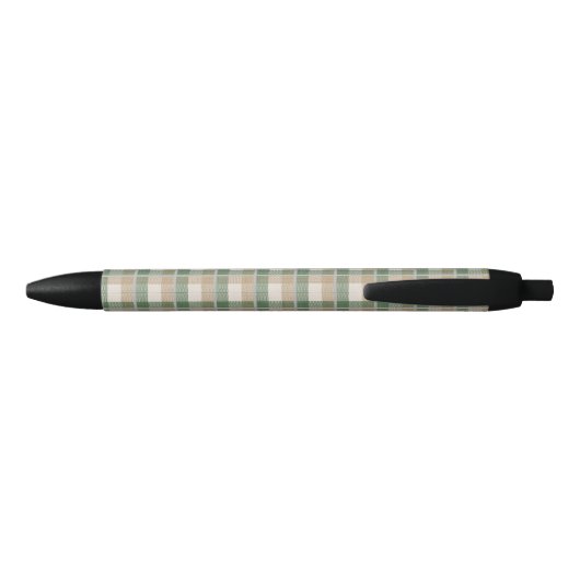 Stylo Noir Tartan (Dos)