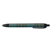 Stylo Noir Tartan bleu-vert (Bas)
