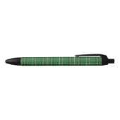 Stylo Noir Tartan vert (Haut)