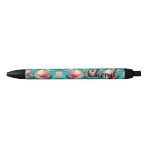 Stylo Noir Tasses et soucoupes rentrée des classes