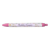 Stylo Noir Tea & Bookish Cats Pen (Devant)