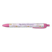 Stylo Noir Tea & Bookish Cats Pen (Bas)