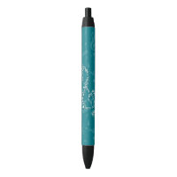 Teal and White Treble Clef Music Notes