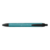 Stylo Noir Teal and White Treble Clef Music Notes (Dos)