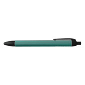 Stylo Noir Teal pinstripes (Haut)