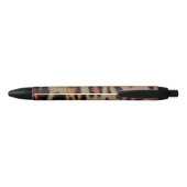 Stylo Noir Teinte de rouge de léopard (Dos)
