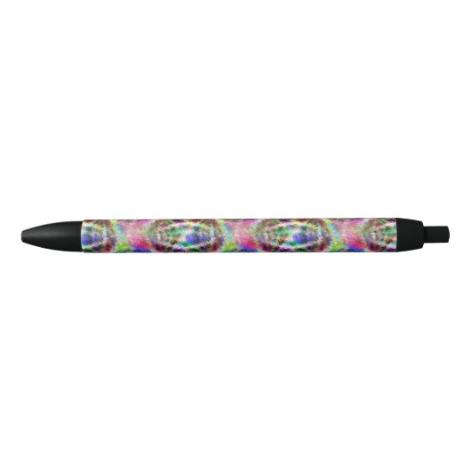 Stylo Noir Tempête de peinture deux (Devant)