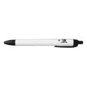Stylo Noir Tête de loup (Bas)
