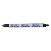 Stylo Noir Texas State Mockingbird & Bluebonnet Flower (Devant)