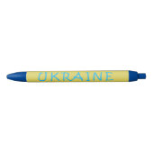 Stylo Noir Texte ukrainien (Devant)