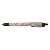 Stylo Noir Texture d'art fractal moderne abstrait aux tons de (Bas)