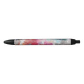 Stylo Noir Texture de crayons (Devant)