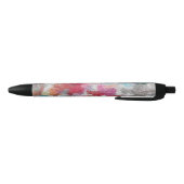 Stylo Noir Texture de crayons (Bas)