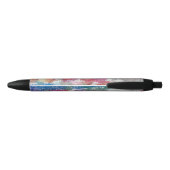 Stylo Noir Texture de crayons (Dos)