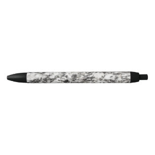 Stylo Noir texture granite Arrière - plan de marbre en noir