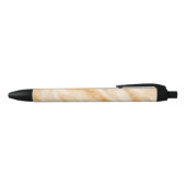 Stylo Noir Texture Marbre Milkshake Vanille (Haut)