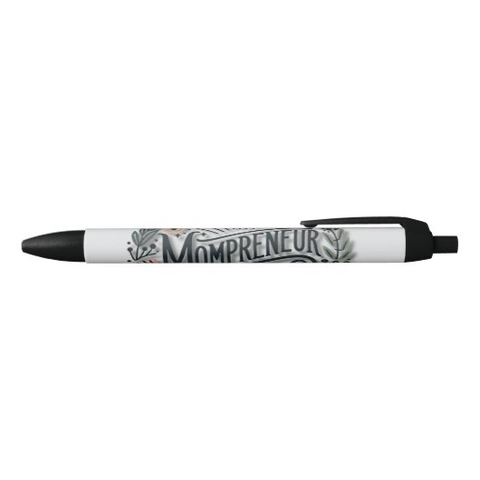Stylo Noir Thème Mompreneur (Haut)