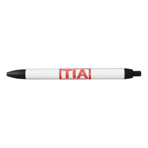 Stylo Noir Timbre de Tia