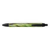 Stylo Noir Tissu de bambou vert frais (Dos)