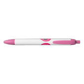 Stylo Noir Toi Et Moi (Jolies Cochons De Caricature) (Dos)