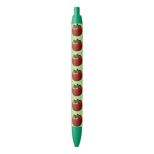 Stylo Noir tomate rouge de fruit (devant Vertical)