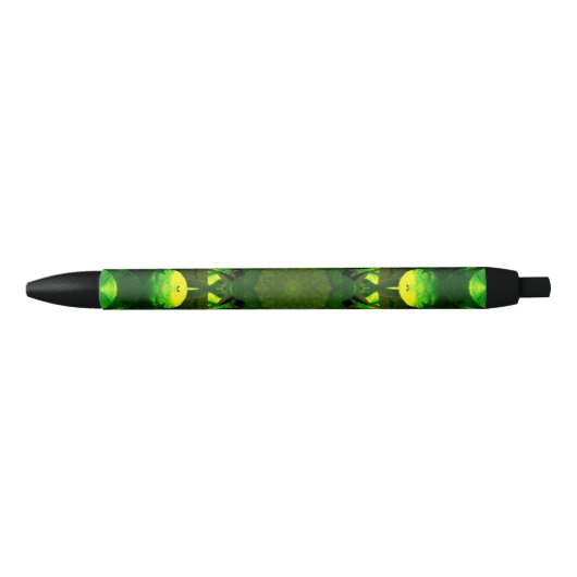 Stylo Noir Tons verts| Mandala Art (Devant)