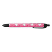Stylo Noir Toothburshes et motif roses mignons de dents (Bas)