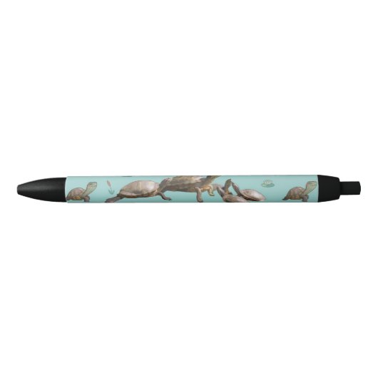 Stylo Noir Tortue (Devant)