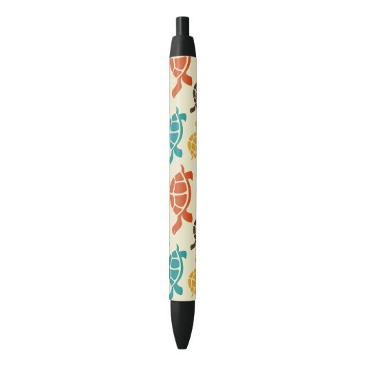 Stylo Noir Tortue multicolore (devant Vertical)