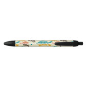 Stylo Noir Tortue multicolore (Dos)