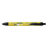 Stylo Noir Tournesol doré (Dos)